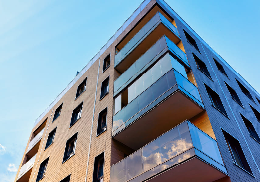 不動産・アパート建築の外観