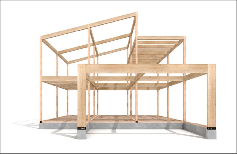 ラーメン接合の構造図