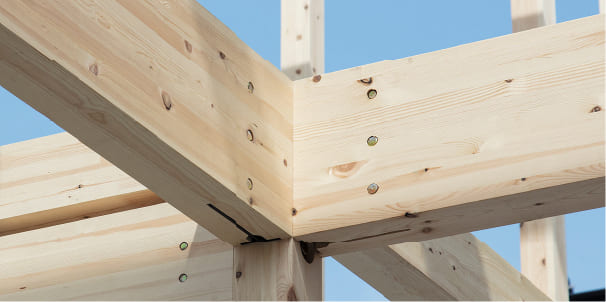 SE構法の接合部