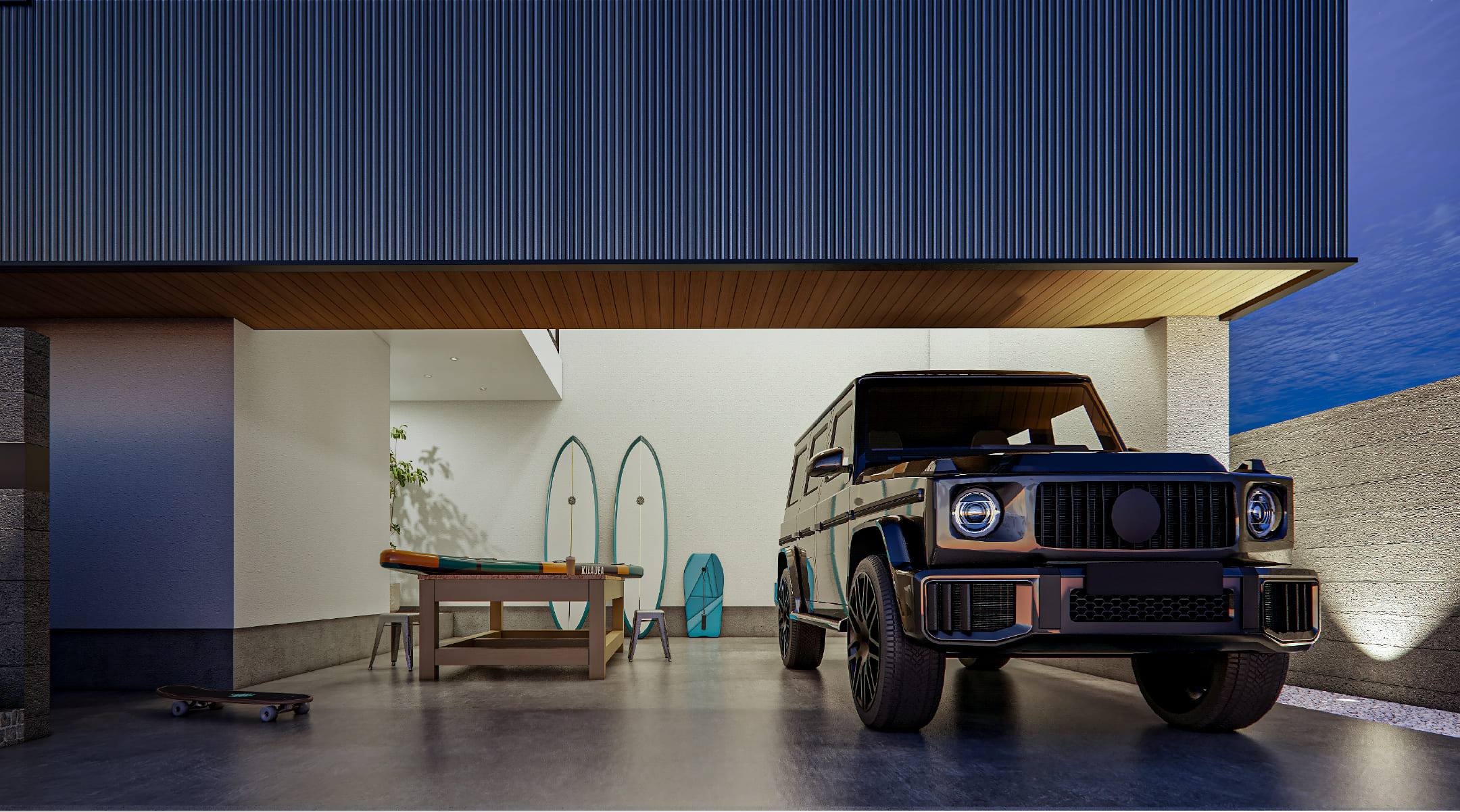 安心の強さ。自由な空間。3